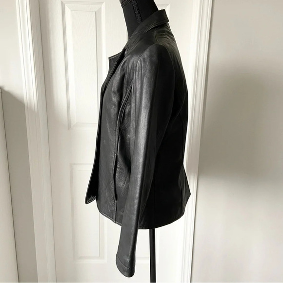 Nuage Soft Smooth Buttery  Leather Jacket - Picture 2 of 16